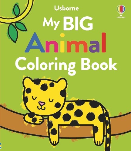 Kate Nolan My Big Animal Coloring Book (Paperback) My Big Coloring