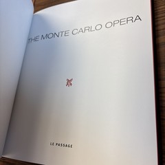 THE MONTE CARLO OPERA (2005, HC DJ) BRUNO FOUCART LE PASSAGE English Edition