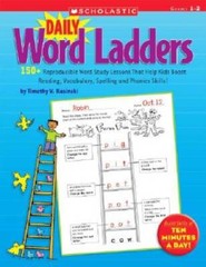 Daily Word Ladders: Grades 1Â?2: 150+ Reproducible Word Study Lesson – VERY GOOD