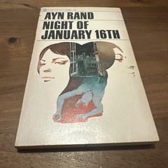 AYN RAND Lot of 5 Vintage Paperback Books January 16th Voice Of Reason VG