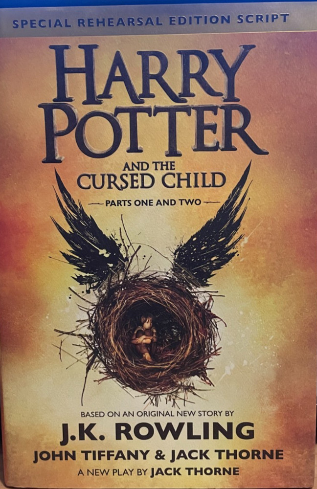 Harry Potter and the Cursed Child Parts One and Two Special Rehearsal Ed. HC NEW