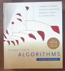 Introduction to Algorithms, Fourth Edition by Ronald L. Rivest, Charles E…. HB