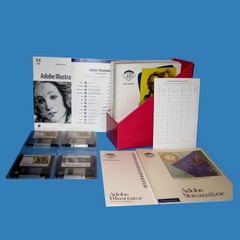 Adobe Illustrator 4 for Windows — 5.25″ Discs — Manuals in Slipcase