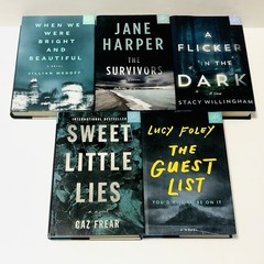 Book of the Month BOTM Hardcover Choose Your Title Fiction Thriller Bundle Lot