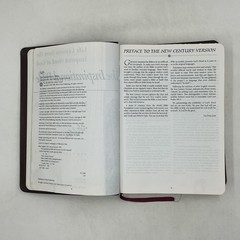 The Inspirational Bible Max Lucado Word Publishing 1995 Leather leather Maroon