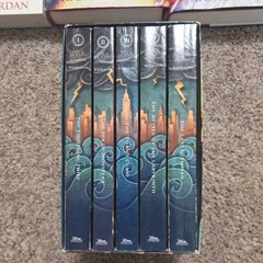 Rick Riordan Percy Jackson and the Olympians Complete Series Box Set English