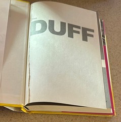 Kody KEPLINGER — Duff (Young Adult Bullying) — 2010 SIGNED 1st Edition HC