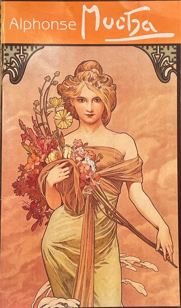 Alphonse Mucha Posters – 9.5″ x 16″ Art Book / Sarah Mucha pb 2005