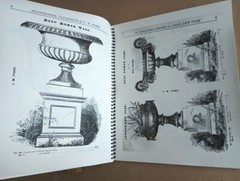 J W Fiske (1865) Ornamental Iron Vases Fountains Statues Catalog * Garden Pieces