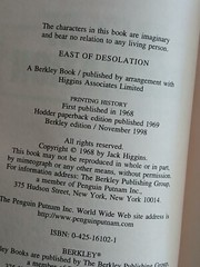 East Of Desolation By Jack Higgins Paperback 244 Pages