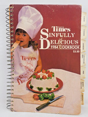 Quad City Times Dessert Cookbook 1984 Sinfully Delicious Spiral Bound 128 Pages