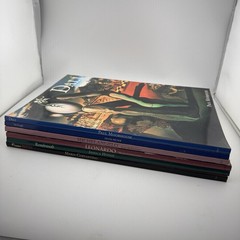 Coffee Table Artist Books PB 6ea Picasso Rembrandt Van Gogh Dali Leonardo Michae