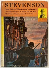 STEVENSON GREAT TALES OF MYSTERY AND ADVENTURE 1965 Platt & Monk 528 Pages
