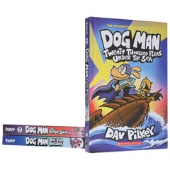 Dog Man Series by Dav Pilkey (Book 11-13) 3 Books Set – Ages 7+ – Hardback