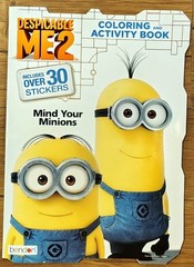 Despicable Me 2 Coloring & Activity Book 64 pages with 30 stickers – 2014