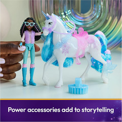 , Layla & Glacier Power of Friendship Set, Easter Gifts Idea, Dolls & Unicorn To