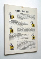 Gold From Galatians – Clarence M. Keen, 1953 sc, The Regular Baptist Press