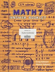 Teaching Textbooks Math 7 Answer Key – Paperback By Greg Sabouri – GOOD