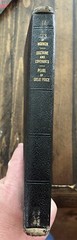 1952 Large Print Black Leather LDS Triple Scriptures 9-1/2” X 6-1/4”