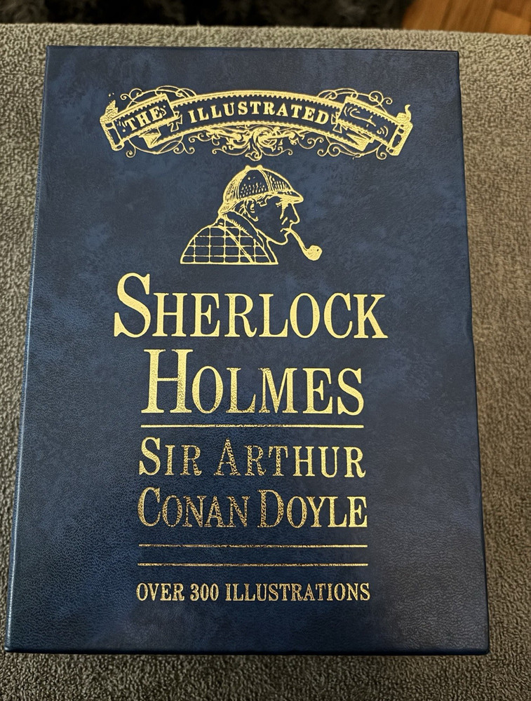 Illustrated Sherlock Holmes Box Set by Sir Arthur Conan Doyle, Peerage 1990