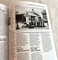 York Daily Record: Never To Be Forgotten SIGNED INSCRIBED book of York Co PA