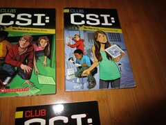 Club CSI Books #1-5 by David Lewman KIDS CRIME SOLVING FORENSICS