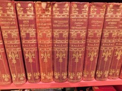1901 15 Volumes 'Honore de Balzac’ Illus. Book Lover Press Marbled Covers