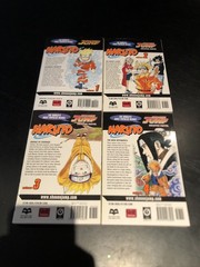 Naruto Manga Lot Volumes 1-24 Masashi Kishimoto Viz Anime Shonen CULT HTF NM