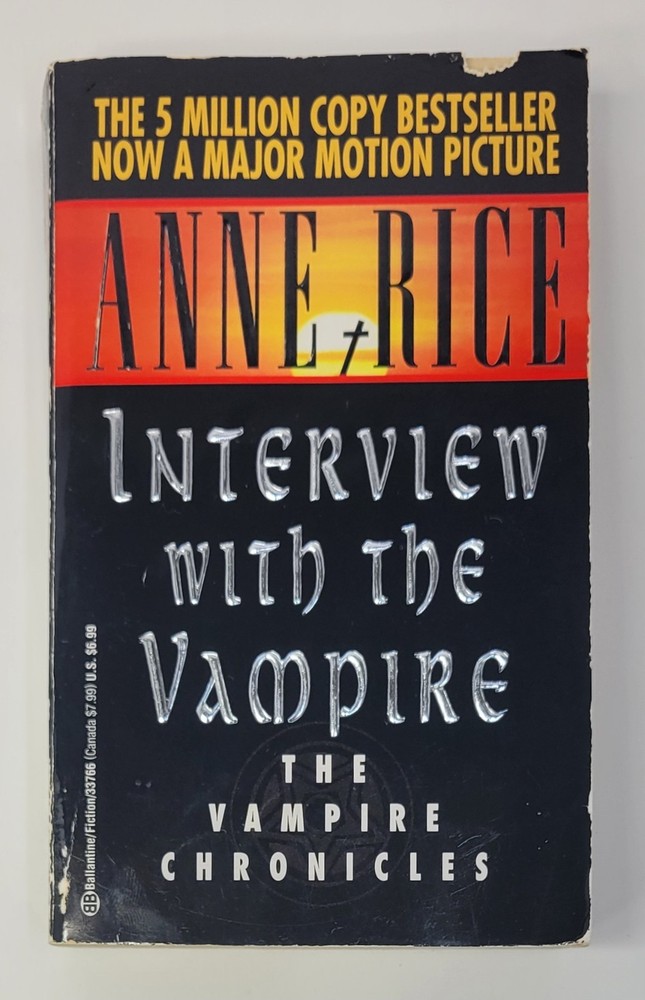 Interview with the Vampire Anne Rice 1994 Ballantine Edition Vintage PB