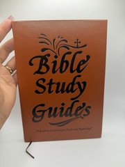 Bible Study Guides Hardcover Faux Leather Bound Study Guide Bible