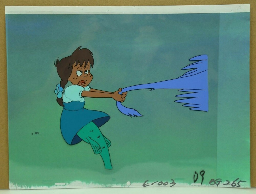 The OZ Kids Original Animation Production Cel & Copied Background (24-5)