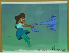 The OZ Kids Original Animation Production Cel & Copied Background (24-5)