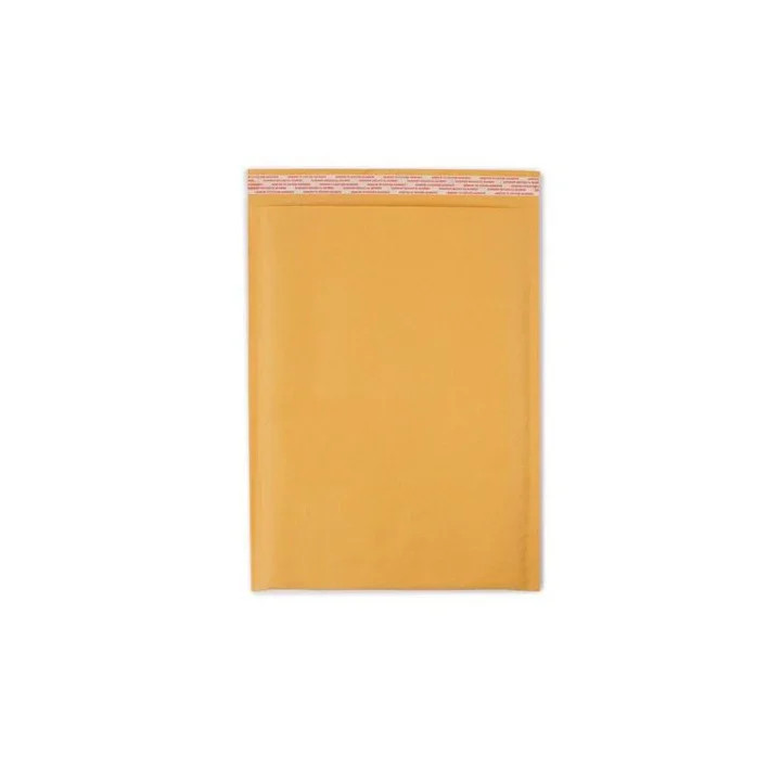 Kraft bubble mailer DLE 185x229mm – box of 250 envelopes (UNK0)