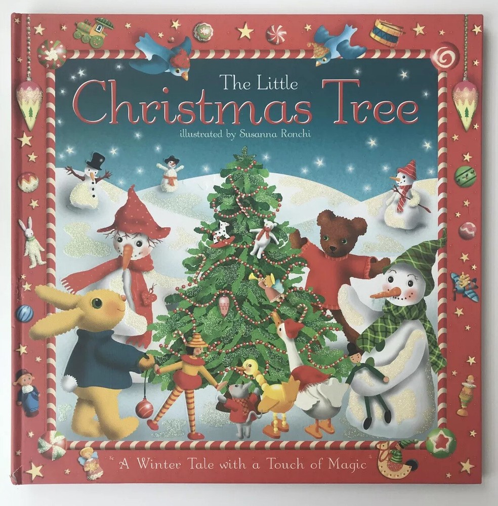 The Little Christmas Tree Susanna Ronchi Illustrated Book Winter Story Children