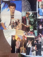 HUGE LOT ~ Duran Duran Memorabilia Books Posters Tourbook Pins Cassettes & More!