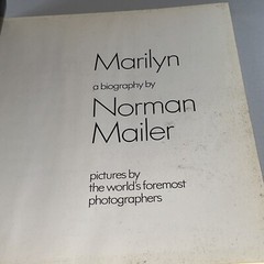 Marilyn : A Biography by Norman Mailer (1973, Hardcover) 1st Edition