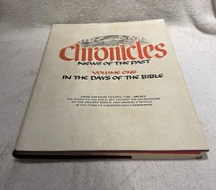 Chronicles News Of The Past Books Volumes 1-3 Newspaper Style Religious Texts