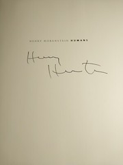 Humans by Henry Horenstein 2004 Fine Art Photography Signed Hardcover w/ DJ