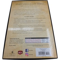 NKJV Spirit-Filled Life Bible Jack W. Hayford Leather Revised Third Edition