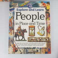 SW Advantage Lot of 6 Explore & Learn HC Homeschool Learning w Fold Out Maps