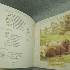 Mother Goose Nursery Rhymes Hardcover 2000 Classic Illustrated Gilt Edges