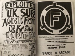 400 Punk Rock Flyers Book – Minor Threat, Bad Brains, Circle Jerks, Misfits FEAR