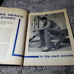 The Real James Dean Story 1958 Vol 1 No 1 Vintage Hollywood Biography + Photos
