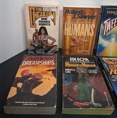 VTG Mixed Book Lot of 30 Fantasy Sci-fi: ACE Del Rey DAW Tor Publications *Good*