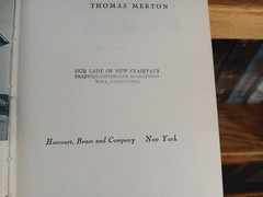 Thomas Merton 2 Books Waters of Siloe & Seven Storey Mountain 1st Print UNREAD