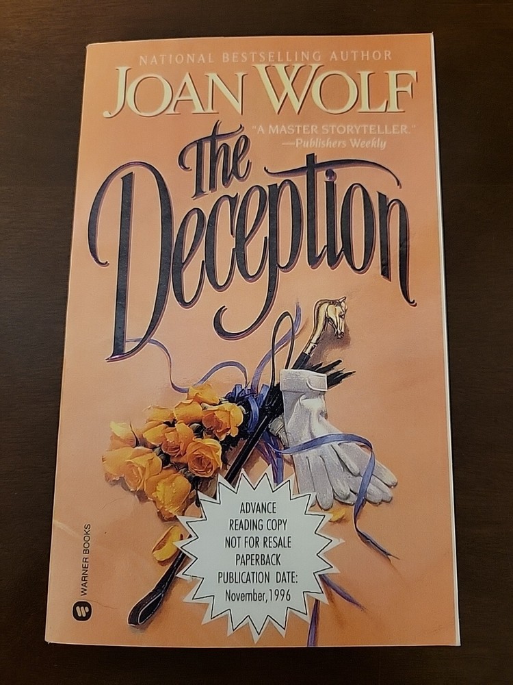 The deception by Joan Wolf – paperback – Advance reading copy – NEW