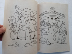 Colortivity Christmas Holiday Coloring and Activity Book Frosty Fun DREAMTIVITY