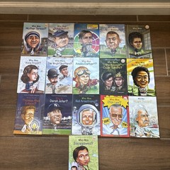WHO HQ HUGE LOT – 52 books – Who Was? What Was? Where Is? Homeschool History