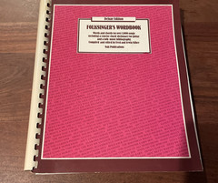 Folksinger’s Wordbook Deluxe Edition Fred & Irwin Silber 1973 Oak Pub 1000 Songs