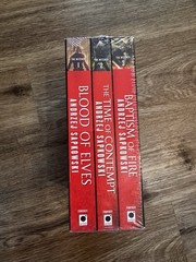The Witcher Boxed Set Andrzej Sapkowski Orbit Fantasy Film/TV Adaptation